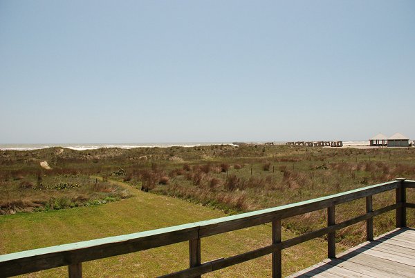 View from Our Deck....Just a short walk to the BEACH....!!!